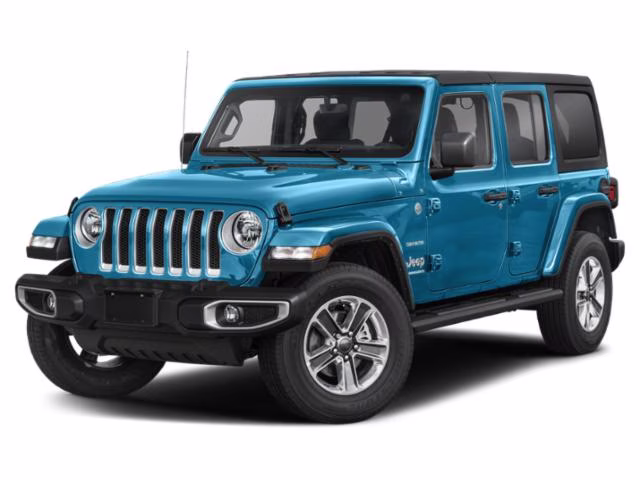 2023 Blue Pearl Jeep Wrangler Sahara 4X4 SUV