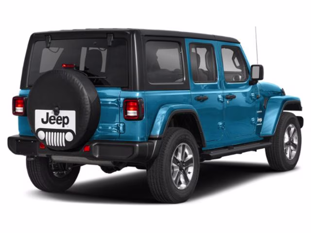 2023 Blue Pearl Jeep Wrangler Sahara 4X4 SUV