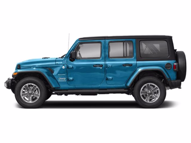 2023 Blue Pearl Jeep Wrangler Sahara 4X4 SUV