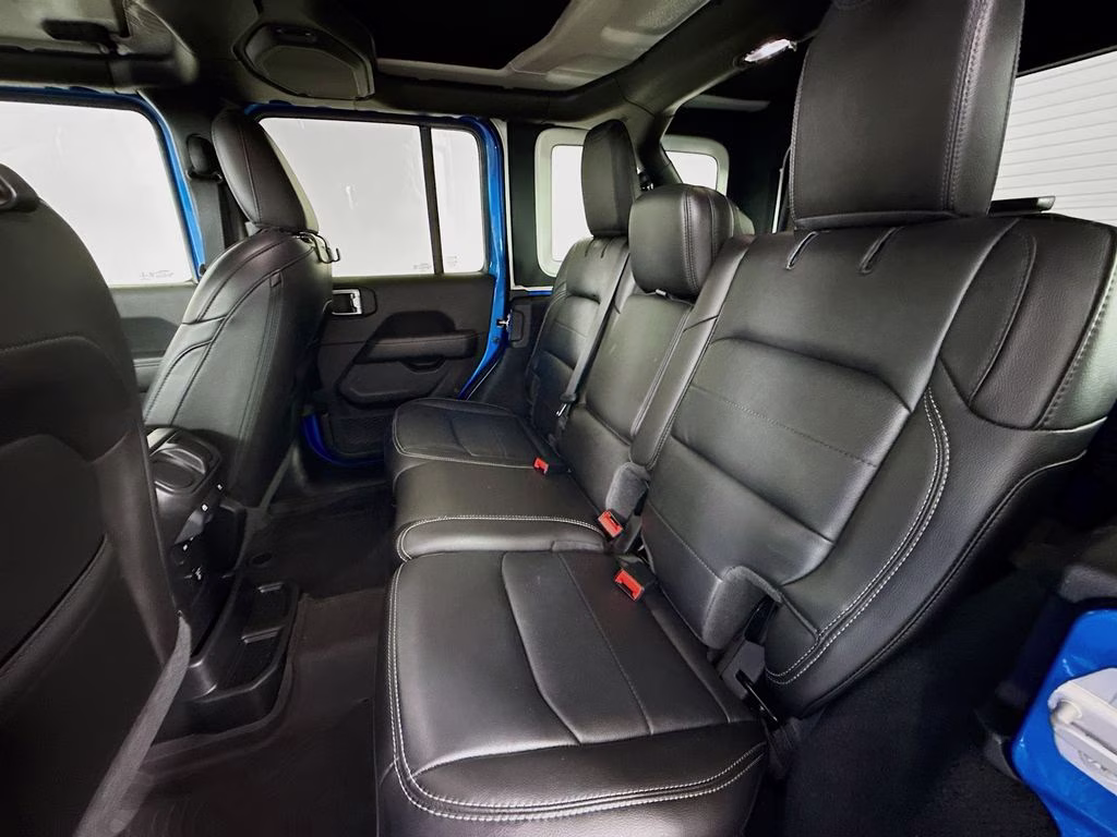 2023 Hydro Blue Pearl Coat Jeep Wrangler Sahara 4X4 SUV