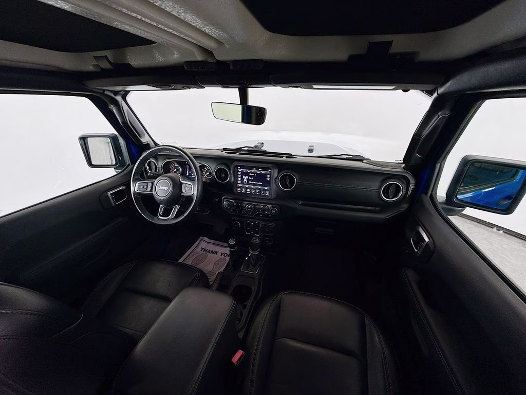 2023 Hydro Blue Pearl Coat Jeep Wrangler Sahara 4X4 SUV