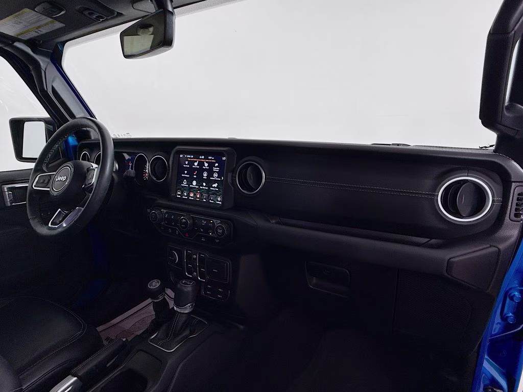 2023 Hydro Blue Pearl Coat Jeep Wrangler Sahara 4X4 SUV