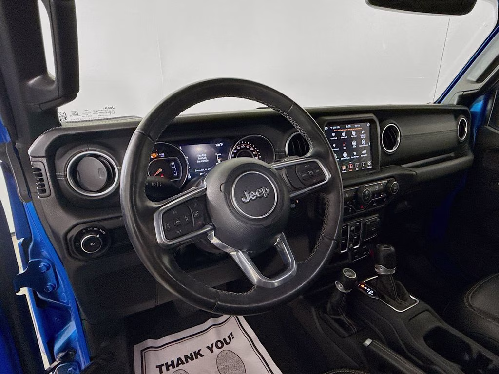 2023 Hydro Blue Pearl Coat Jeep Wrangler Sahara 4X4 SUV