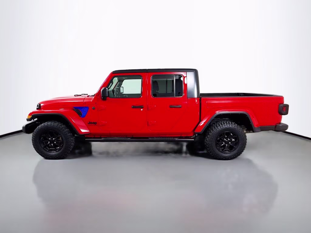 2023 Firecracker Red Clearcoat Jeep Gladiator Willys 4X4 Truck