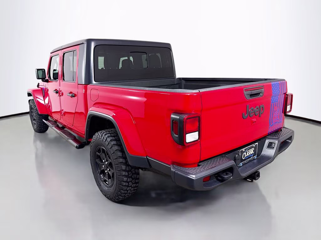 2023 Firecracker Red Clearcoat Jeep Gladiator Willys 4X4 Truck