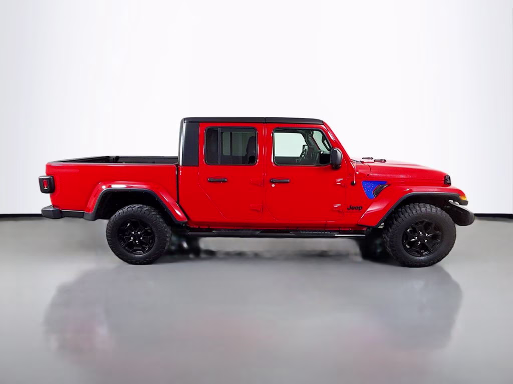 2023 Firecracker Red Clearcoat Jeep Gladiator Willys 4X4 Truck