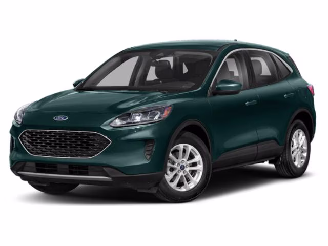 2020 Green Metallic Ford Escape SE FWD SUV