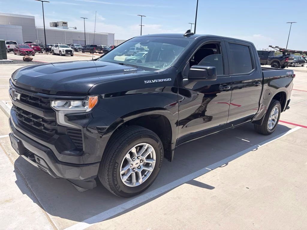 2023 Black Chevrolet Silverado 1500 RST 4X4 Truck