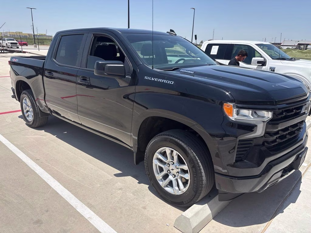 2023 Black Chevrolet Silverado 1500 RST 4X4 Truck