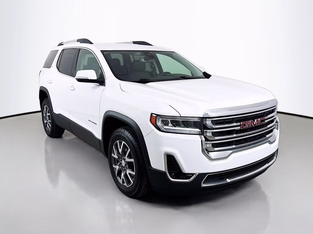 2023 Summit White GMC Acadia SLT AWD SUV