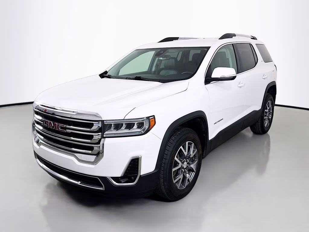 2023 Summit White GMC Acadia SLT AWD SUV