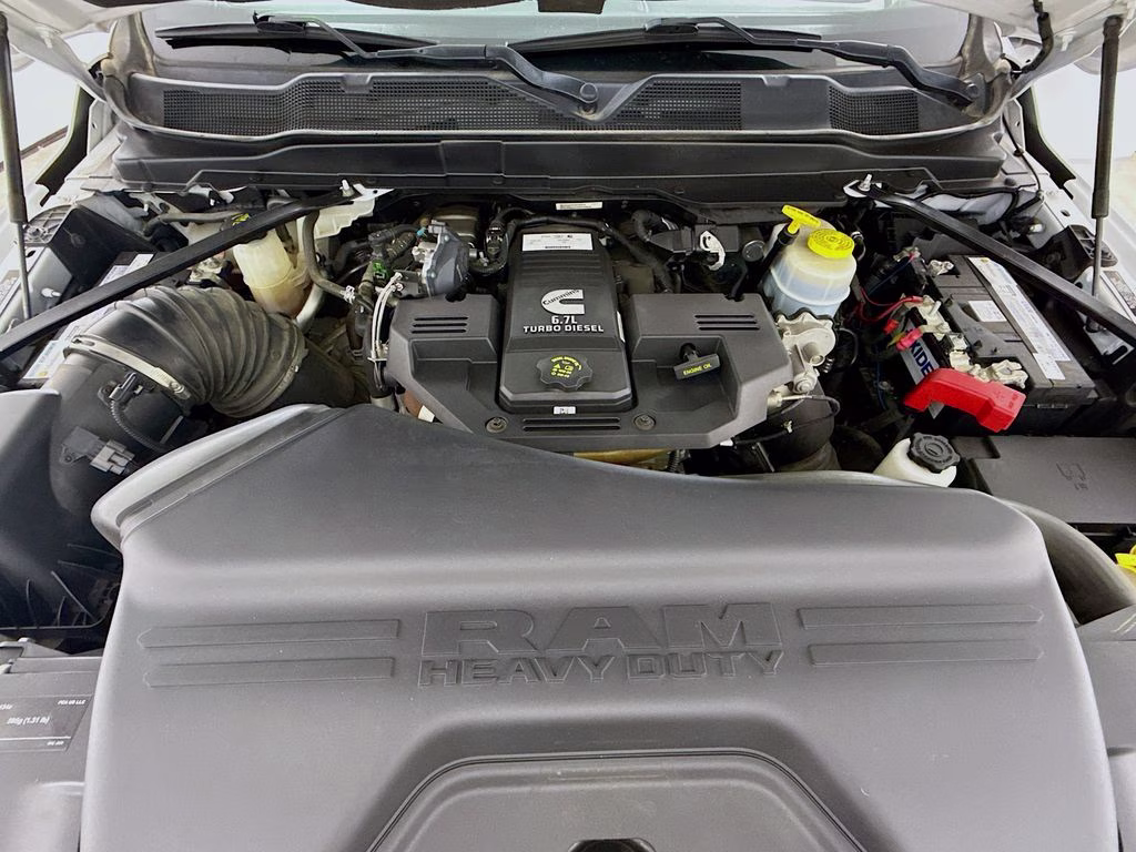 2021 Bright White Clearcoat Ram 3500 Laramie 4X4 Truck