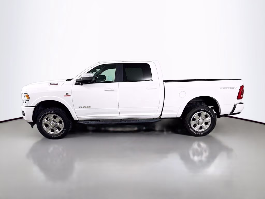 2021 Bright White Clearcoat Ram 3500 Laramie 4X4 Truck