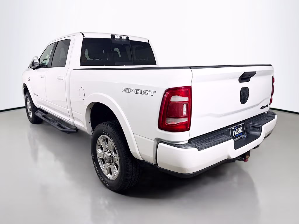 2021 Bright White Clearcoat Ram 3500 Laramie 4X4 Truck