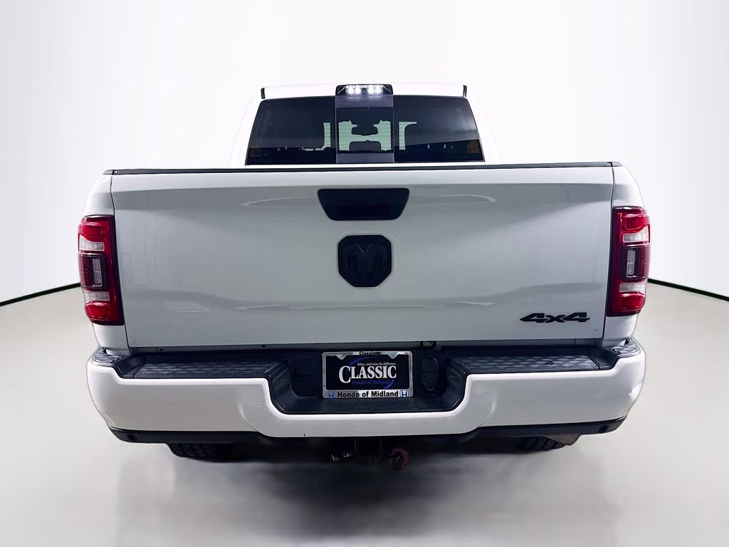 2021 Bright White Clearcoat Ram 3500 Laramie 4X4 Truck