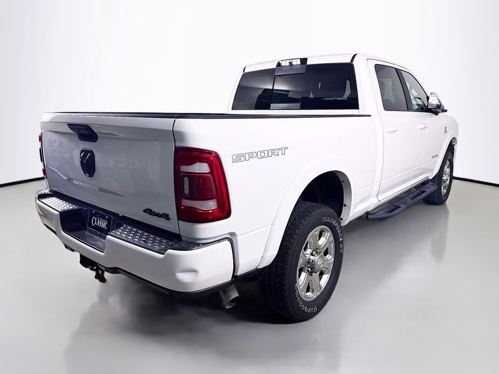 2021 Bright White Clearcoat Ram 3500 Laramie 4X4 Truck