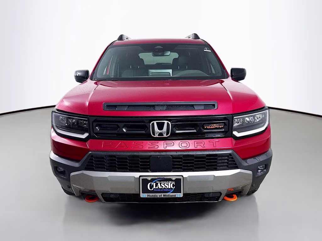 2026 Radiant Red Metallic II Honda Passport TrailSport Elite AWD SUV