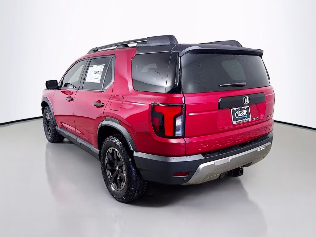 2026 Radiant Red Metallic II Honda Passport TrailSport Elite AWD SUV