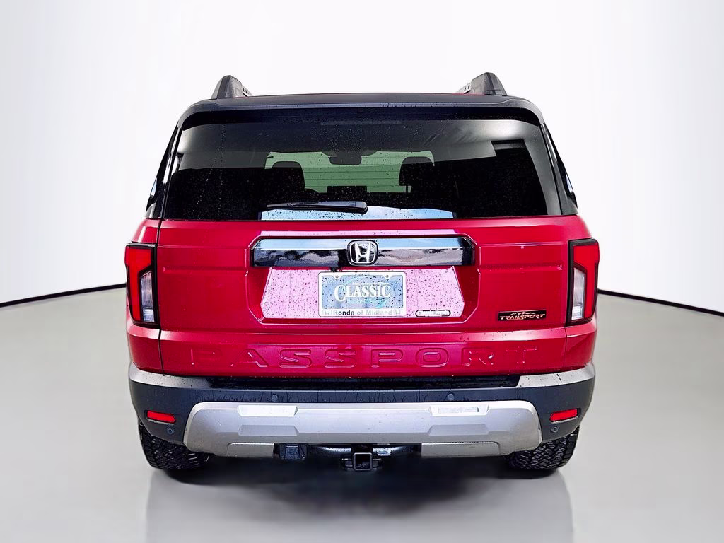 2026 Radiant Red Metallic II Honda Passport TrailSport Elite AWD SUV