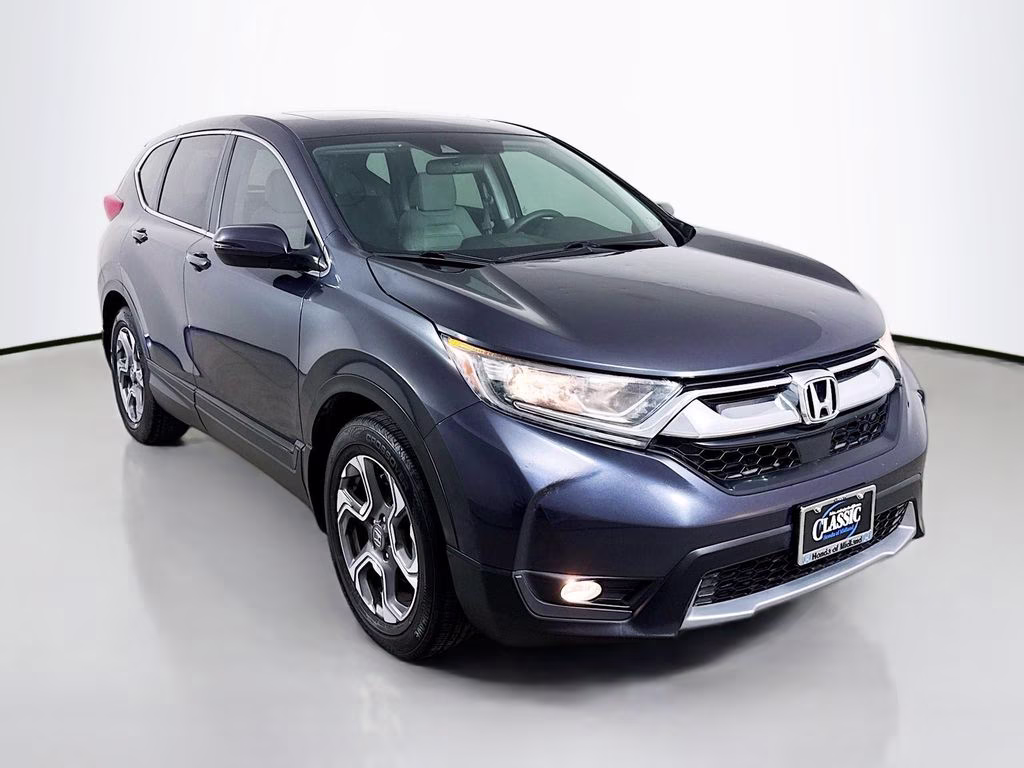 2018 Gunmetal Metallic Honda CR-V EX FWD SUV