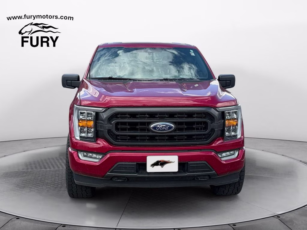 2021 Rapid Red Metallic Tinted Clearcoat Ford F-150 XLT Sport w/Trailer Tow Pkg 4X4 Truck