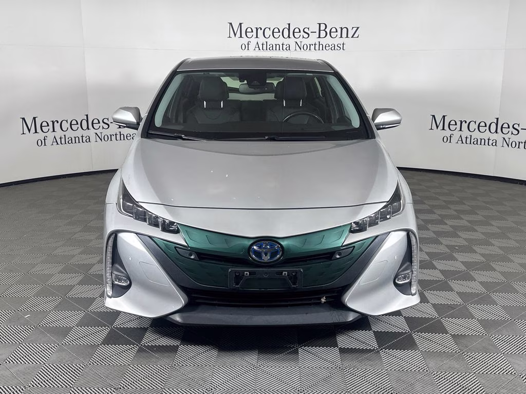 2017 Silver Toyota Prius Prime FWD Hatchback