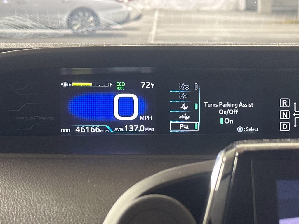 2017 Silver Toyota Prius Prime FWD Hatchback