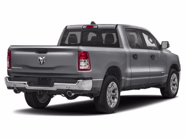2023 Billet Silver Metallic Clearcoat Ram 1500 Big Horn 4X4 Truck