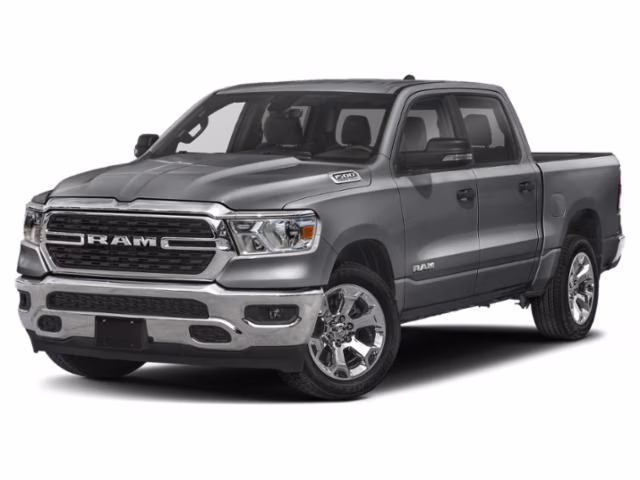 2023 Billet Silver Metallic Clearcoat Ram 1500 Big Horn/Lone Star 4X4 Truck