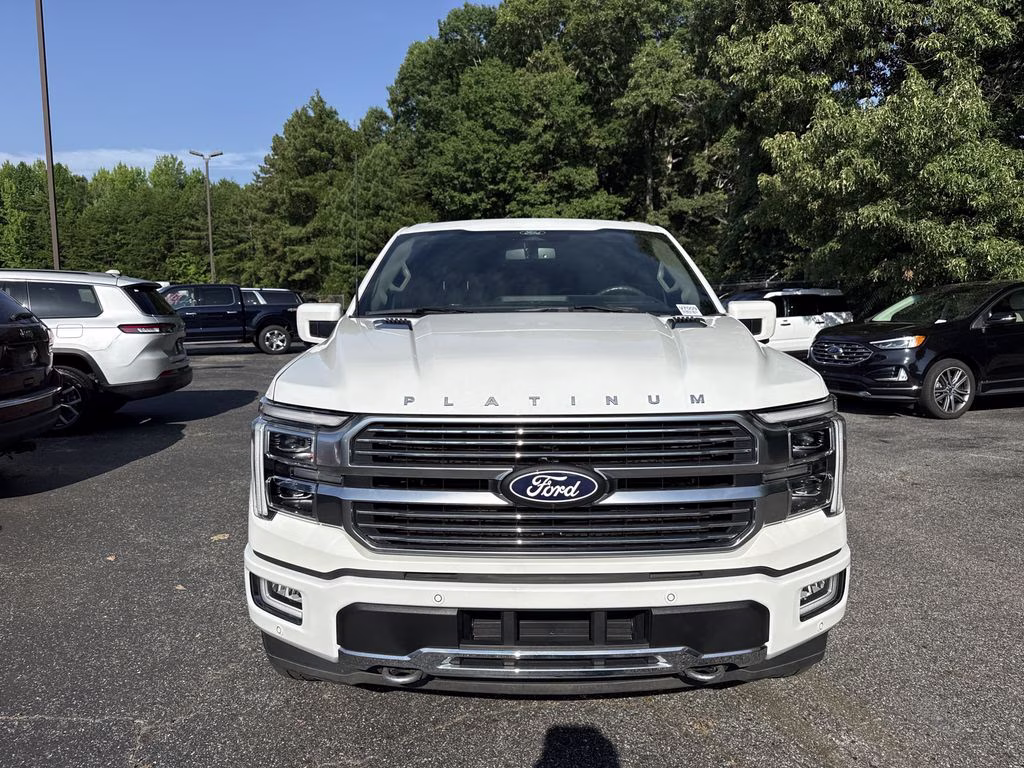 2024 White Metallic Ford F-150 Platinum 4X4 Truck