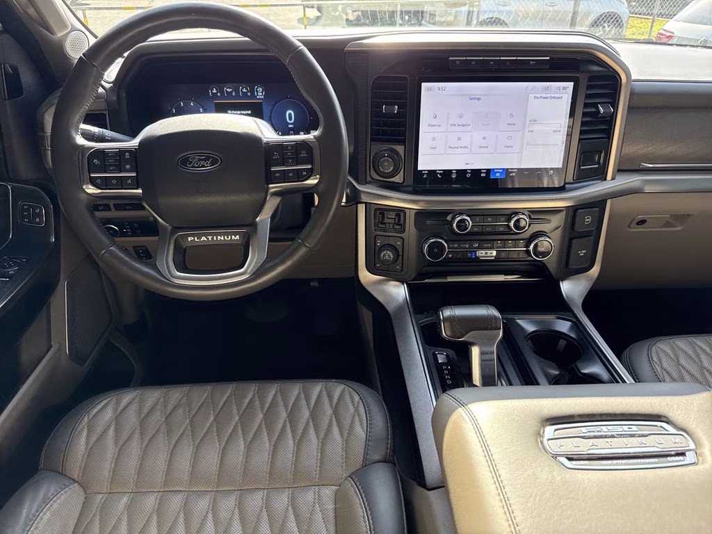 2024 White Metallic Ford F-150 Platinum 4X4 Truck