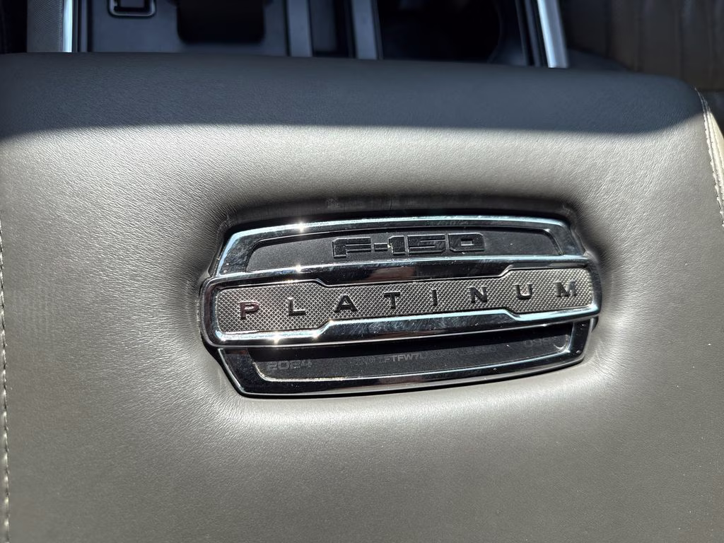 2024 White Metallic Ford F-150 Platinum 4X4 Truck