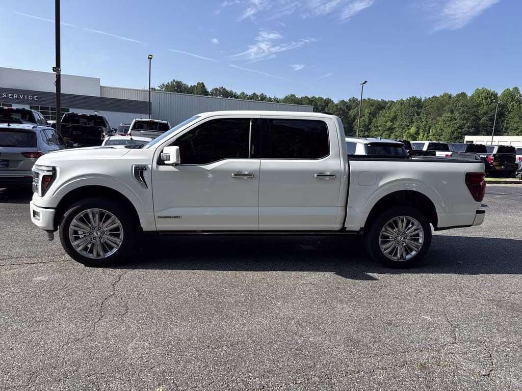 2024 White Metallic Ford F-150 Platinum 4X4 Truck