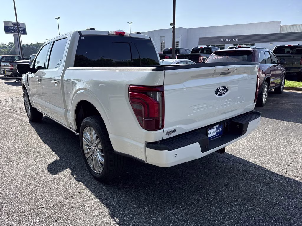 2024 White Metallic Ford F-150 Platinum 4X4 Truck