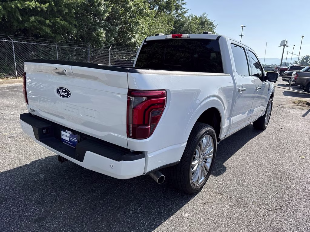 2024 White Metallic Ford F-150 Platinum 4X4 Truck