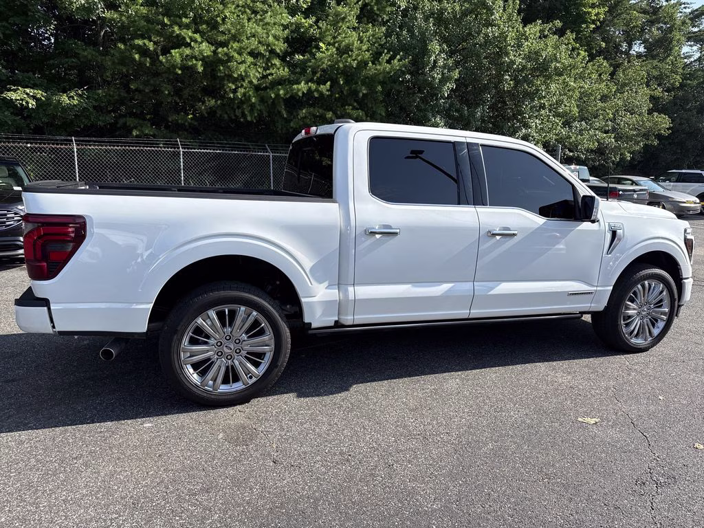 2024 White Metallic Ford F-150 Platinum 4X4 Truck