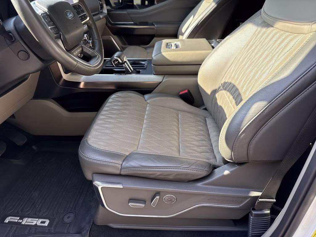 2024 White Metallic Ford F-150 Platinum 4X4 Truck