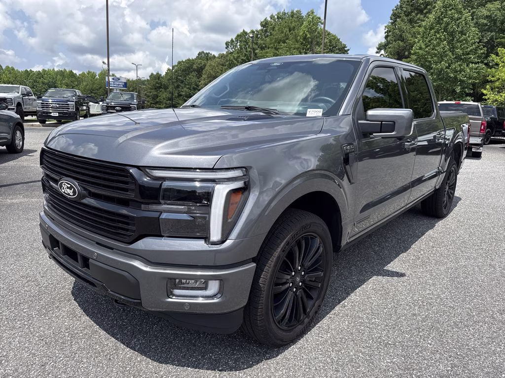 2025 Carbonized Gray Metallic Ford F-150 Platinum 4X4 Truck