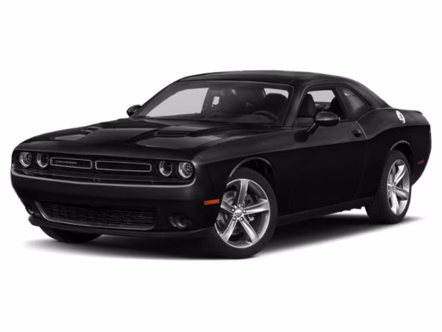 2018 Pitch Black Clearcoat Dodge Challenger SXT RWD Coupe