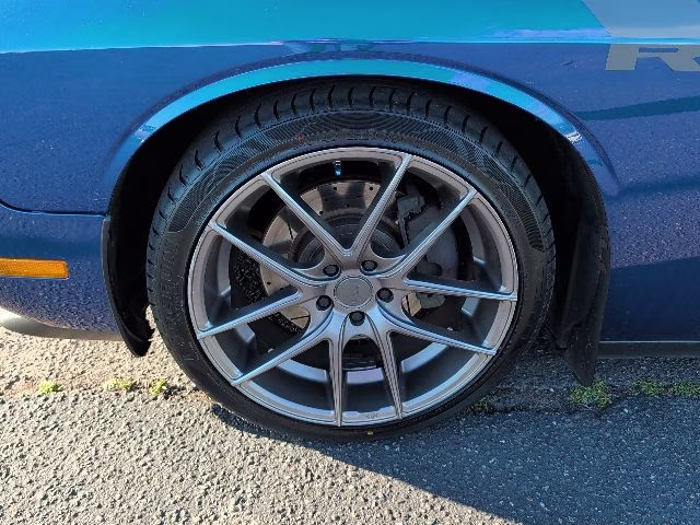2009 Deep Water Blue PC/Light Graystone PC Dodge Challenger R/T RWD Coupe