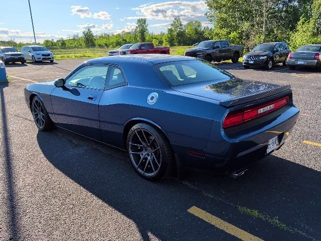 2009 Deep Water Blue PC/Light Graystone PC Dodge Challenger R/T RWD Coupe