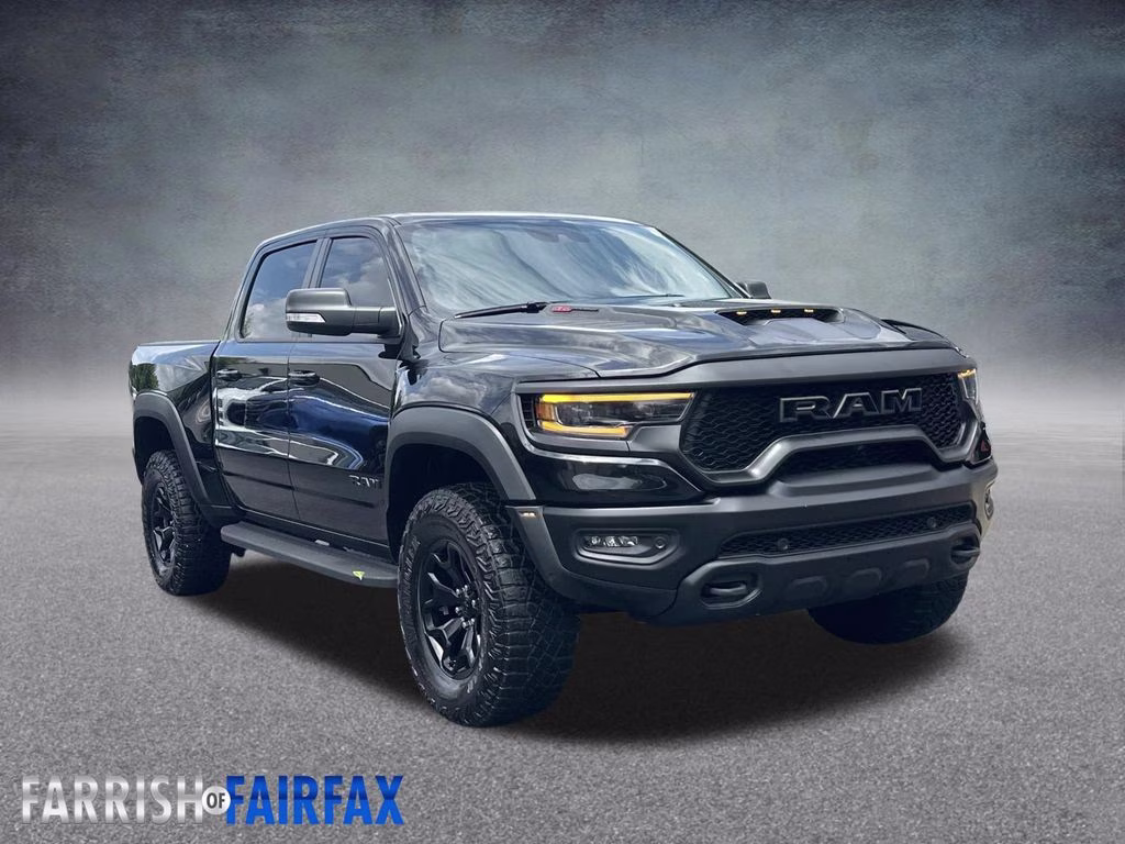 2021 Diamond Black Crystal Pearlcoat Ram 1500 TRX 4X4 Truck