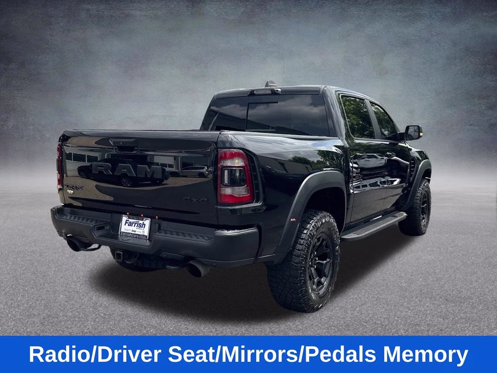 2021 Diamond Black Crystal Pearlcoat Ram 1500 TRX 4X4 Truck