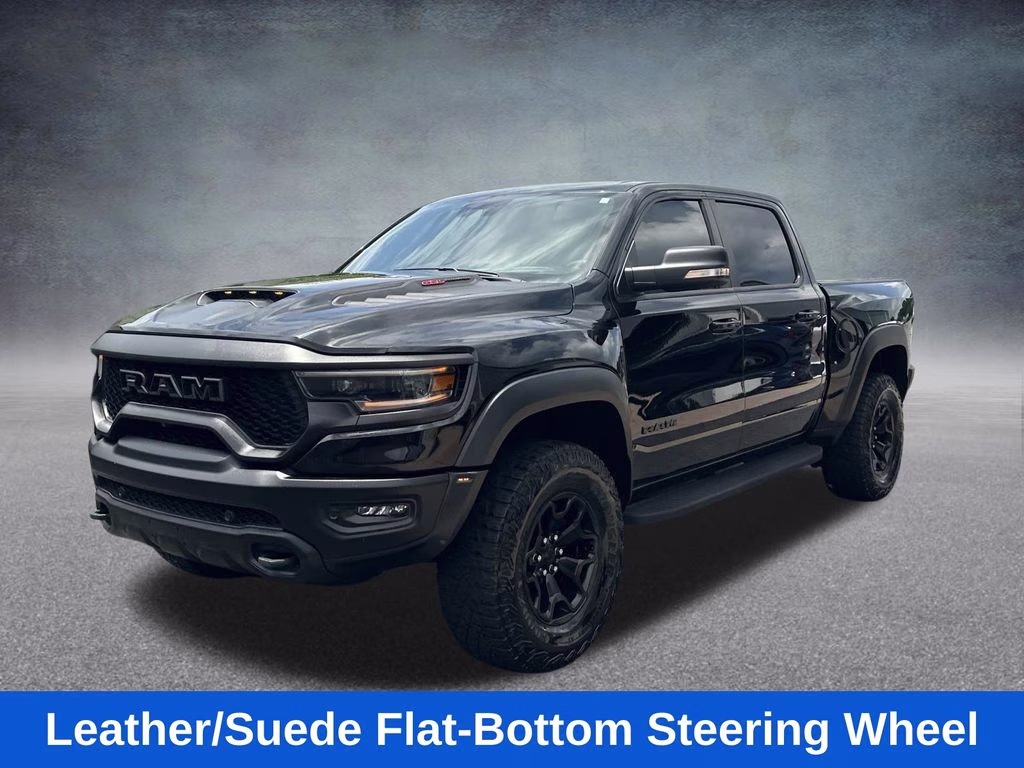 2021 Diamond Black Crystal Pearlcoat Ram 1500 TRX 4X4 Truck