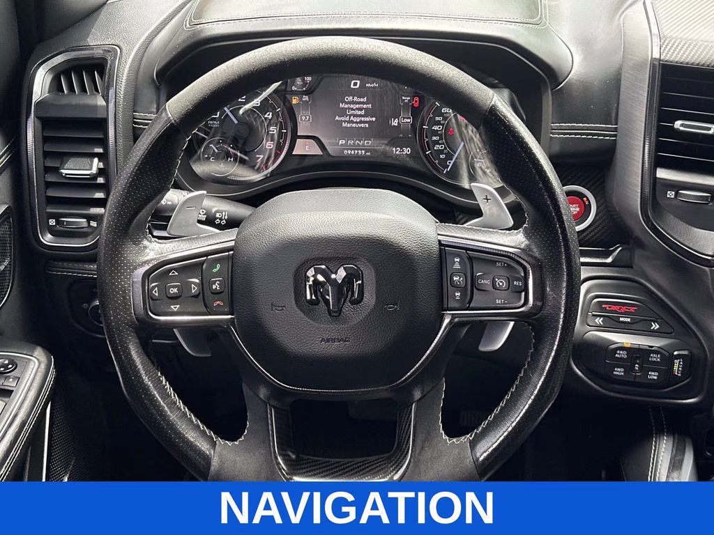 2021 Diamond Black Crystal Pearlcoat Ram 1500 TRX 4X4 Truck
