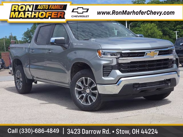2026 Sterling Gray Metallic Chevrolet Silverado 1500 LT 4X4 Truck