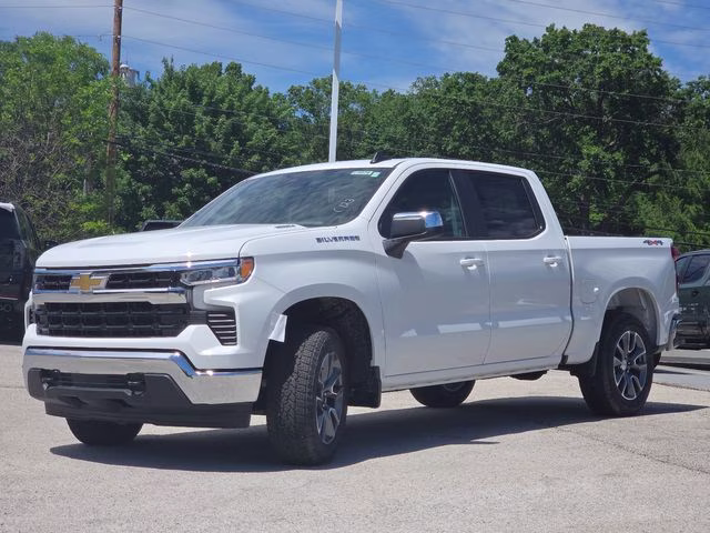 2026 Summit White Chevrolet Silverado 1500 LT 4X4 Truck