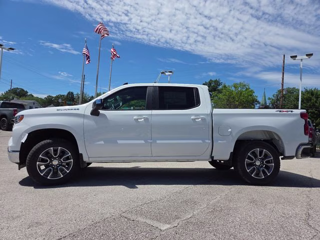 2026 Summit White Chevrolet Silverado 1500 LT 4X4 Truck