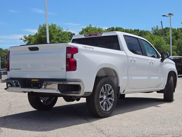 2026 Summit White Chevrolet Silverado 1500 LT 4X4 Truck