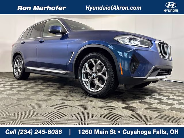 2023 Phytonic Blue Metallic BMW X3 xDrive30i AWD SUV